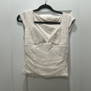 Abercrombie Zoe Bra-Free Top Lace